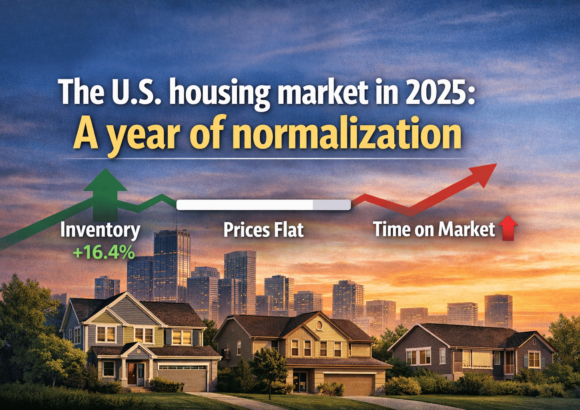 🏠 U.S. Real Estate Market — 2025 in Review